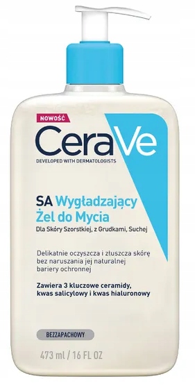 

Cerave Sa Żel wygładzający do mycia 473 ml