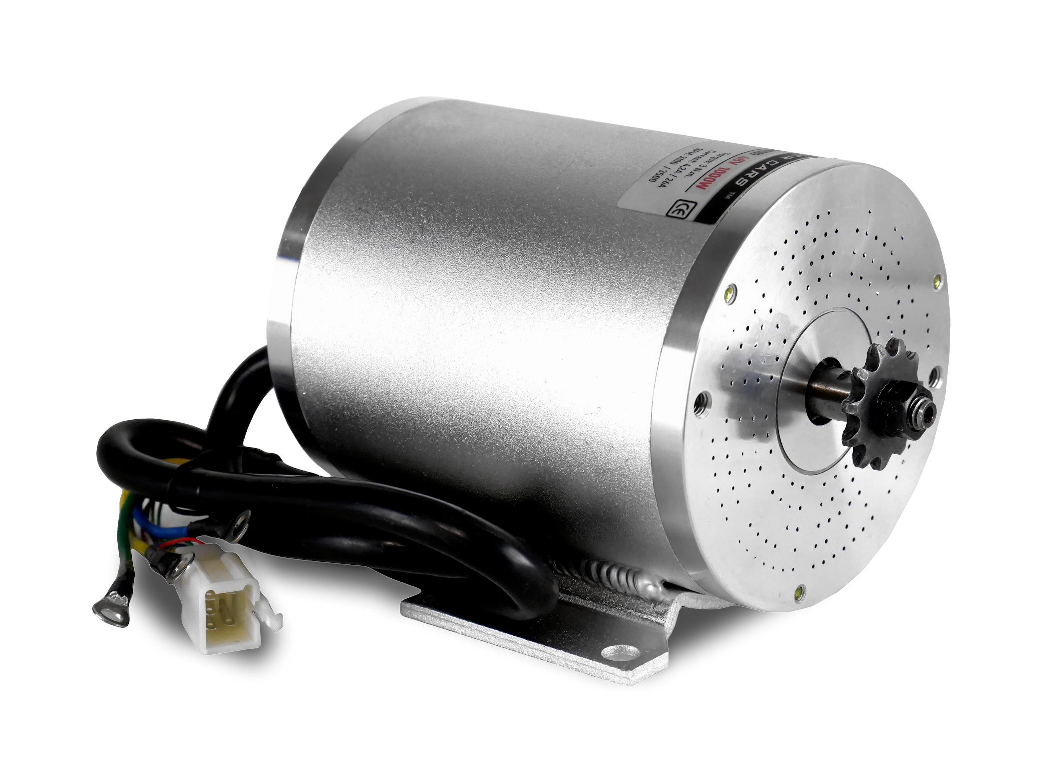 Zestaw BLDC Silnik + Sterownik + Pedał 48V 1000W do skutera quada gokarta Numer katalogowy oryginału CE-Z-V2-BLDC-48V-1000W-RE3-PE