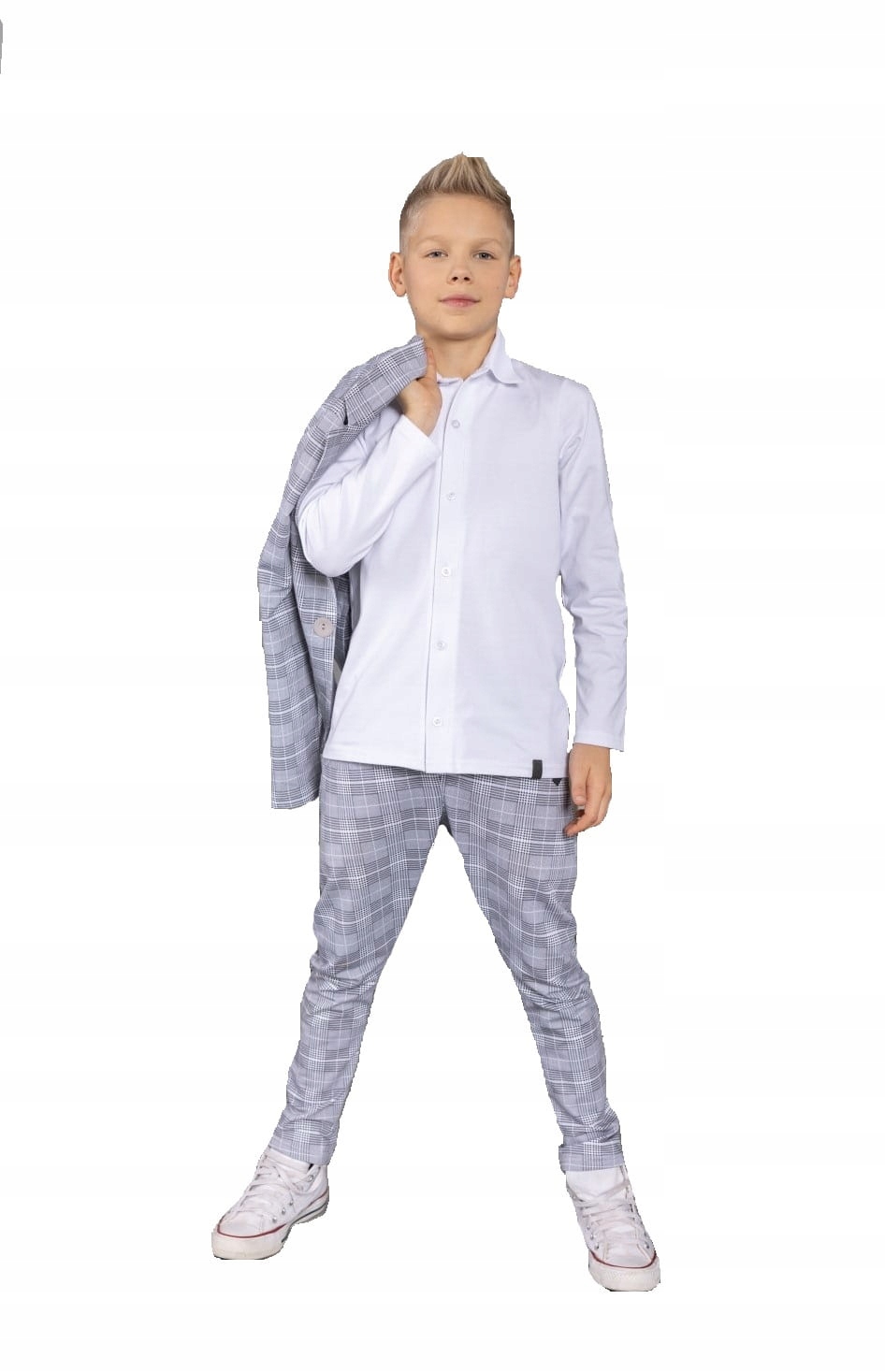 

Biała koszula długi rękaw All For Kids 104/110