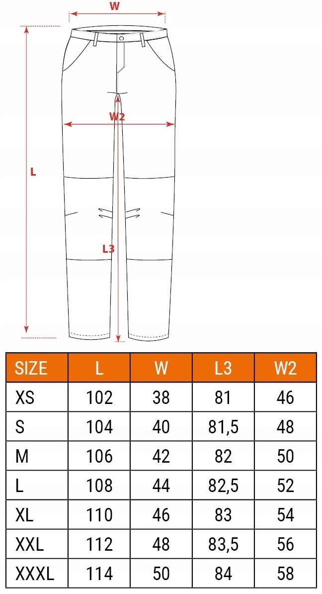 NEO Spodnie robocze JEANS elastan DENIM czarne 3XL Rozmiar 3XL