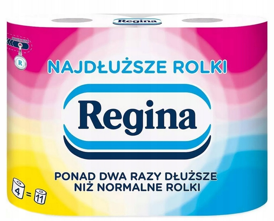 

Regina Papier Toaletowy Najdłuższe Rolki 4szt.