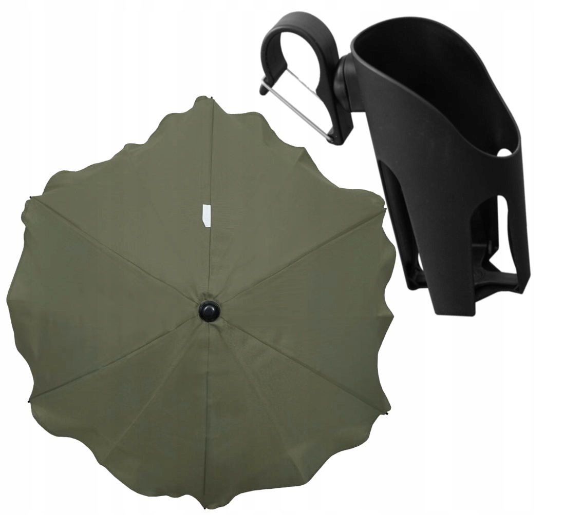 Parasolka + Uchwyt na Kubek do Wózka ADAMEX