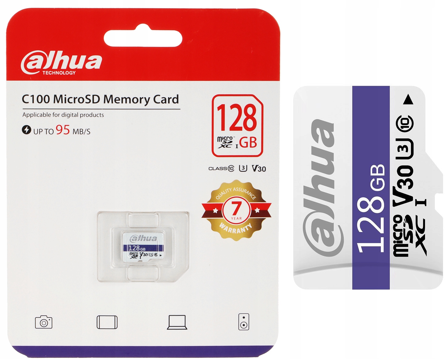 Karta Pamięci Micro Sd TF-C100/128GB 128 Gb Dahua
