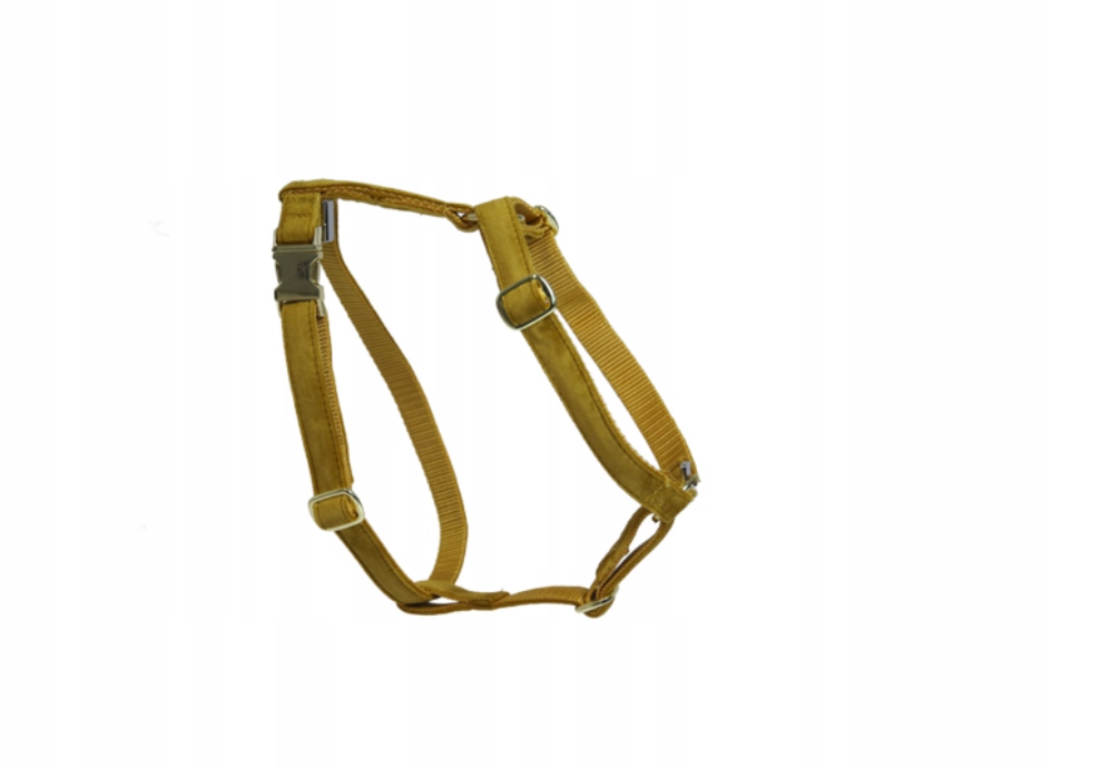 Postroj pro psa Loop Velvet Kentucky hořčicový L