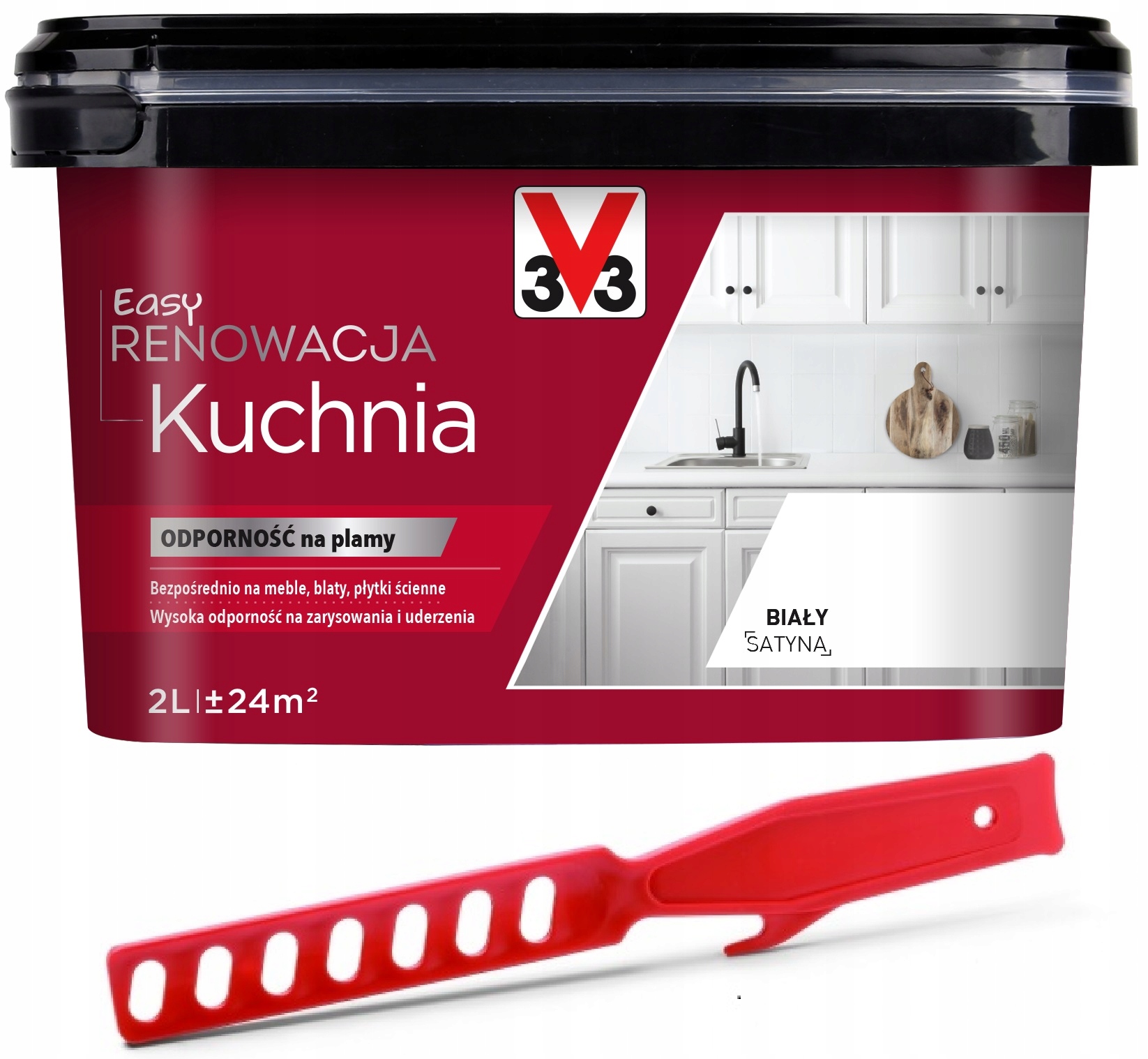 

Farba Renowacyjna Kuchnia & Meble 2L V33 Biała
