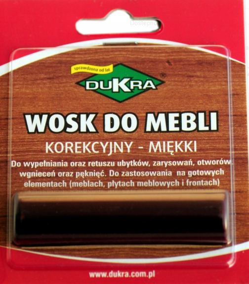 

Wosk Korekcyjny Miękki Olcha 15
