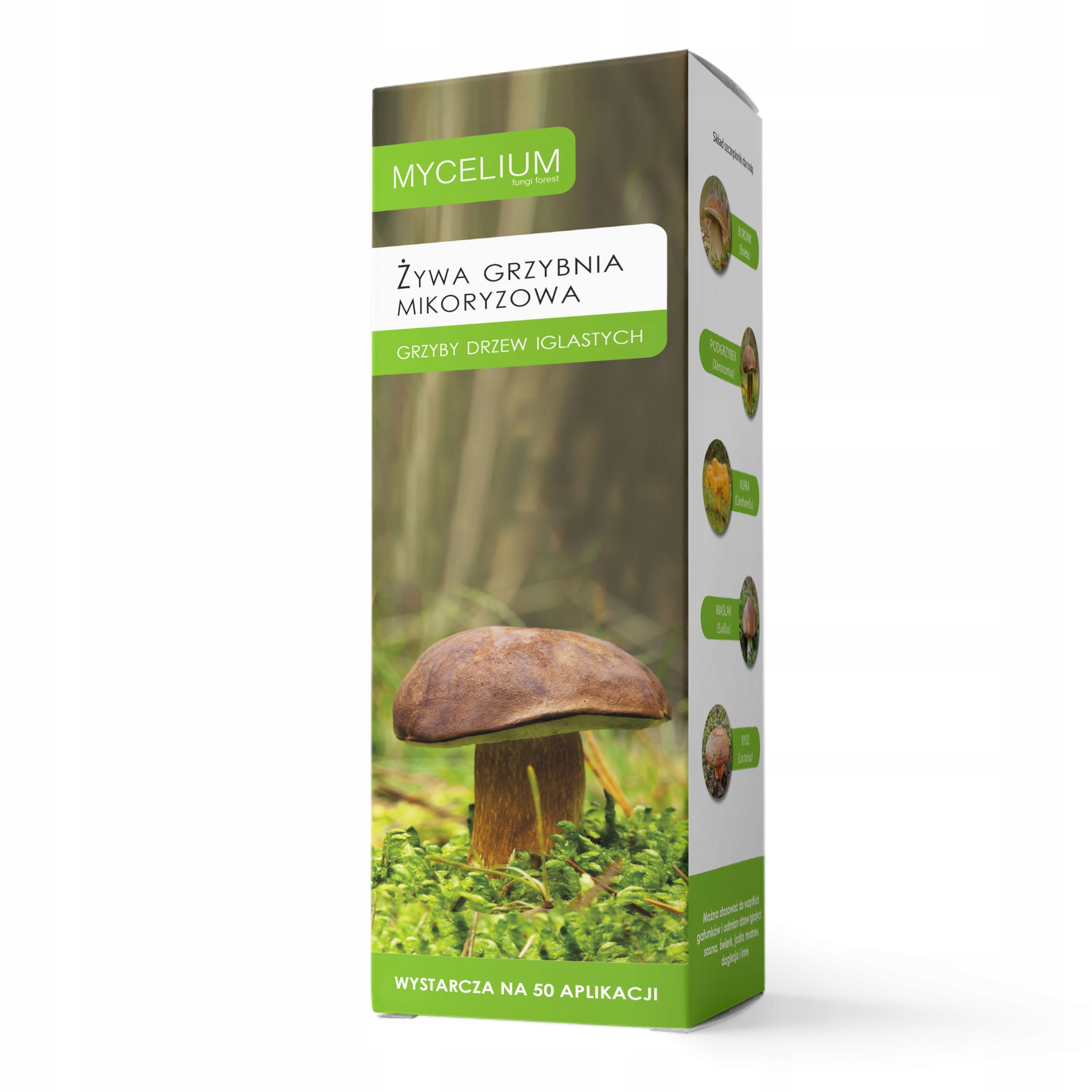 

Grzybnia Grzyby Drzew Iglastych Mikoryza 500 ml
