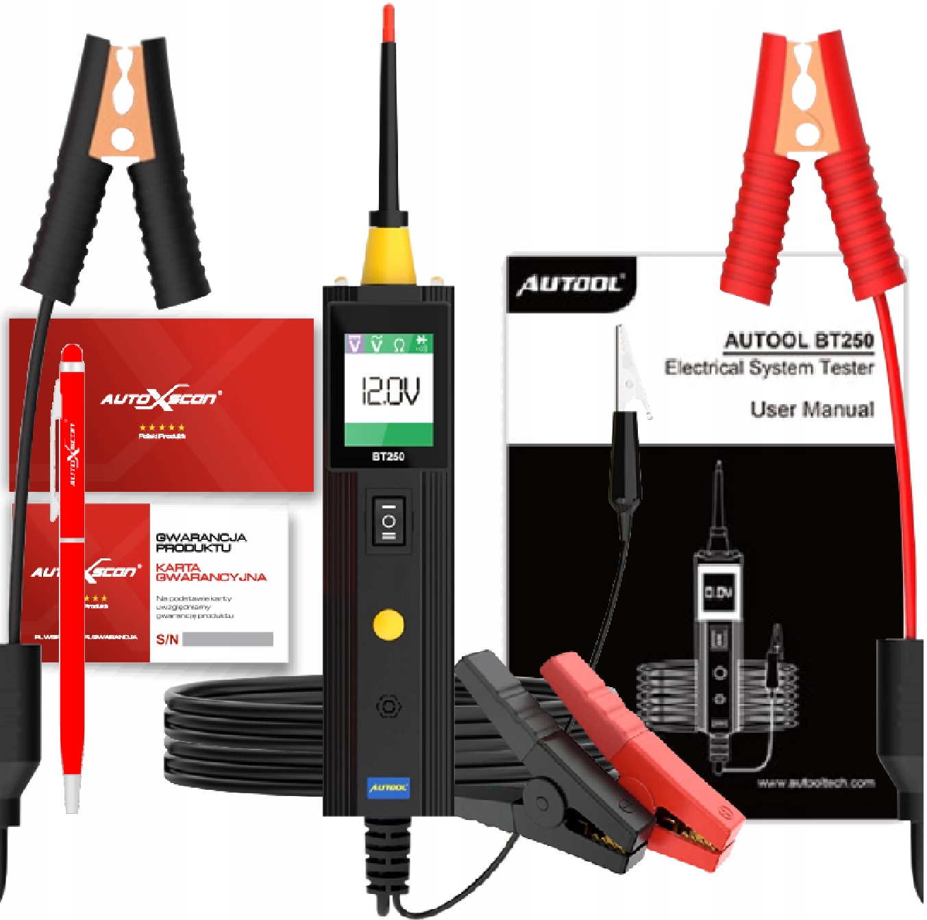 

Multimetr Oscyloskop Autool BT250 Cyfrowy Obwodów