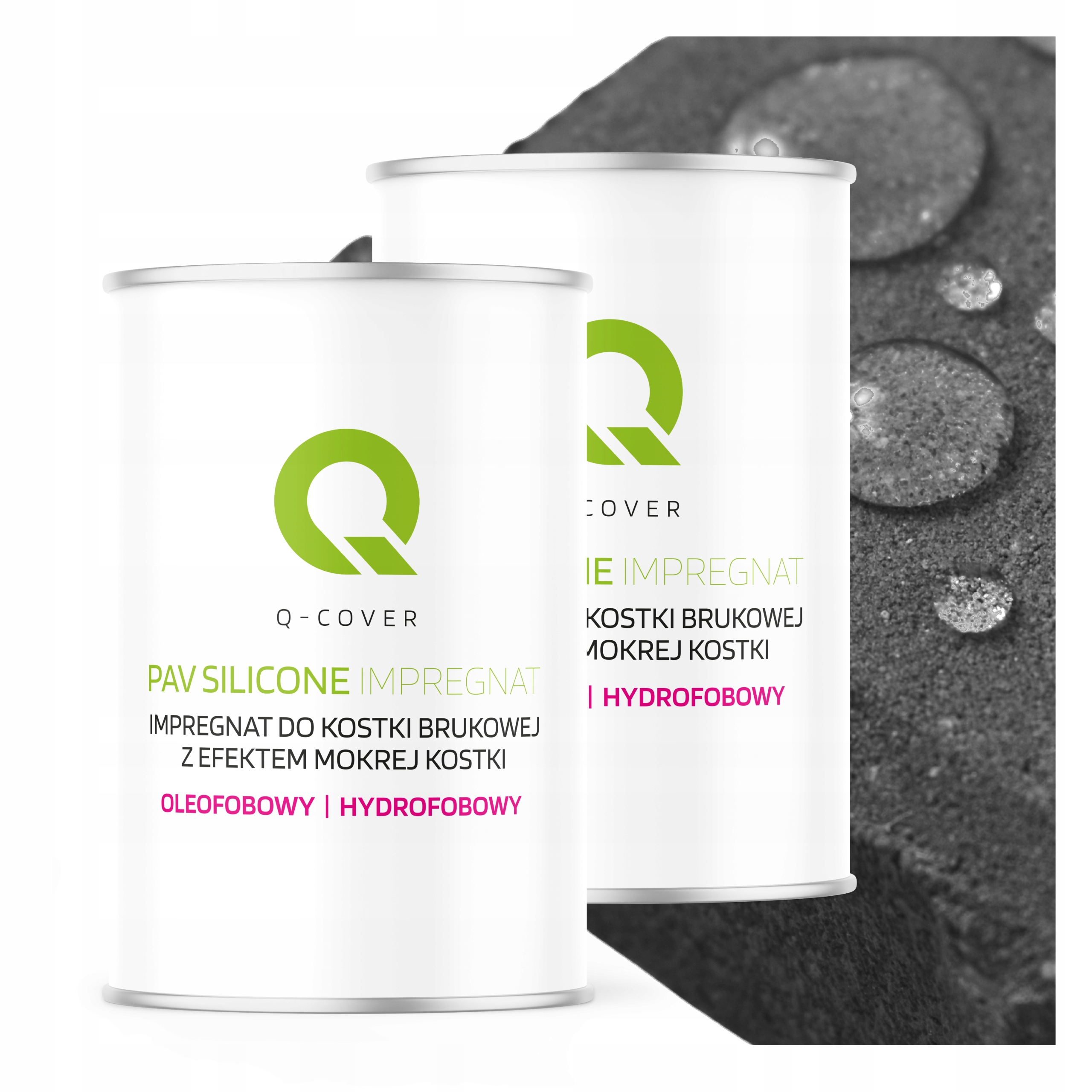 Impregnát Vlhká kostka 1L Oleofobní dlažební cihla Grease Stain Guard