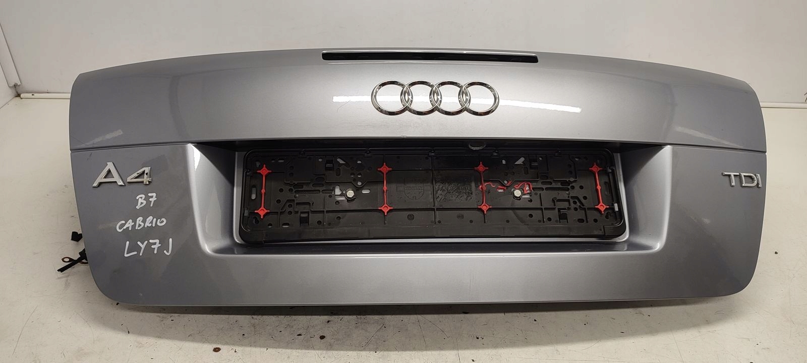 trunk door boot Audi A4 B7 Cabrio LY7J