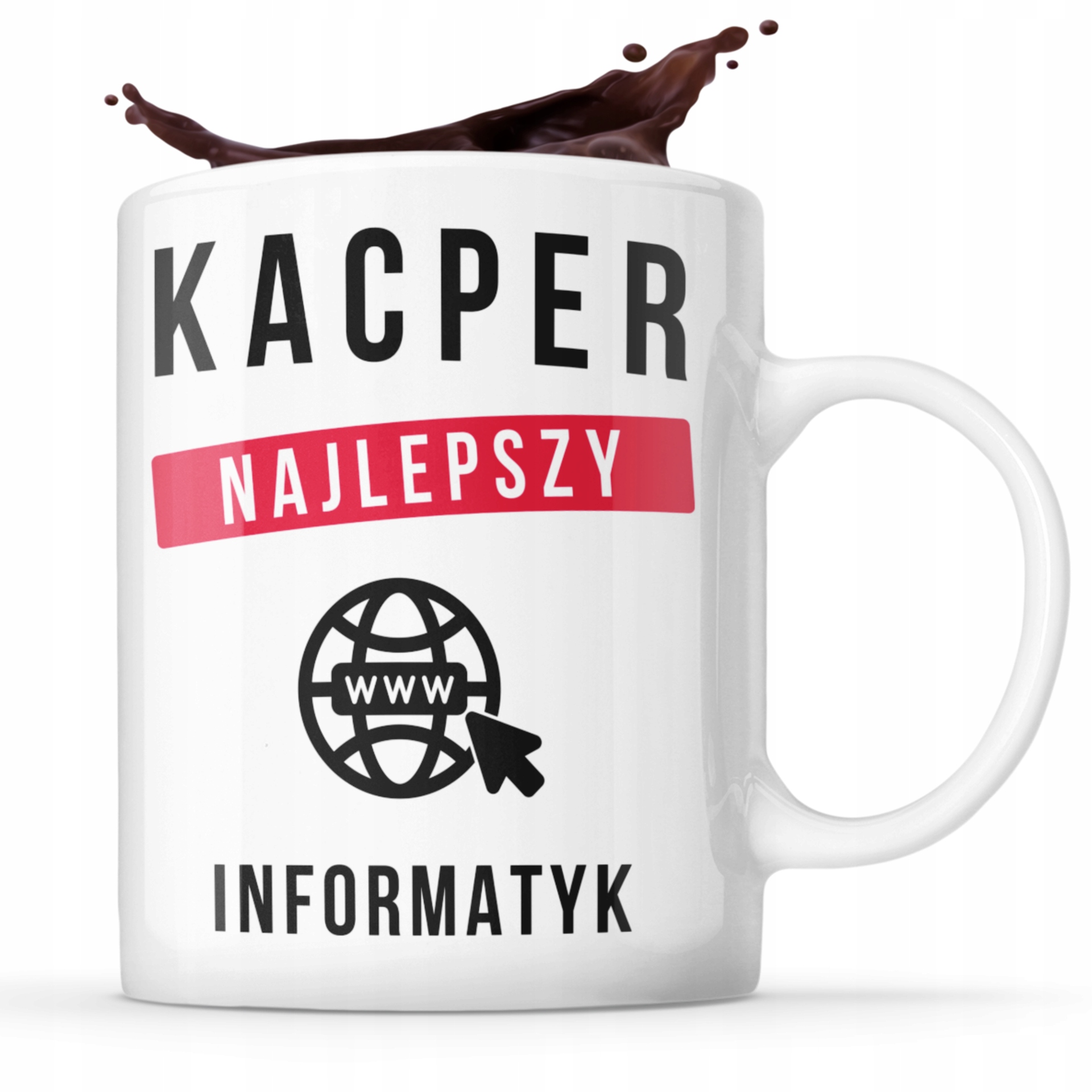 

Kubek Personalizowany Dla Informatyka Imię