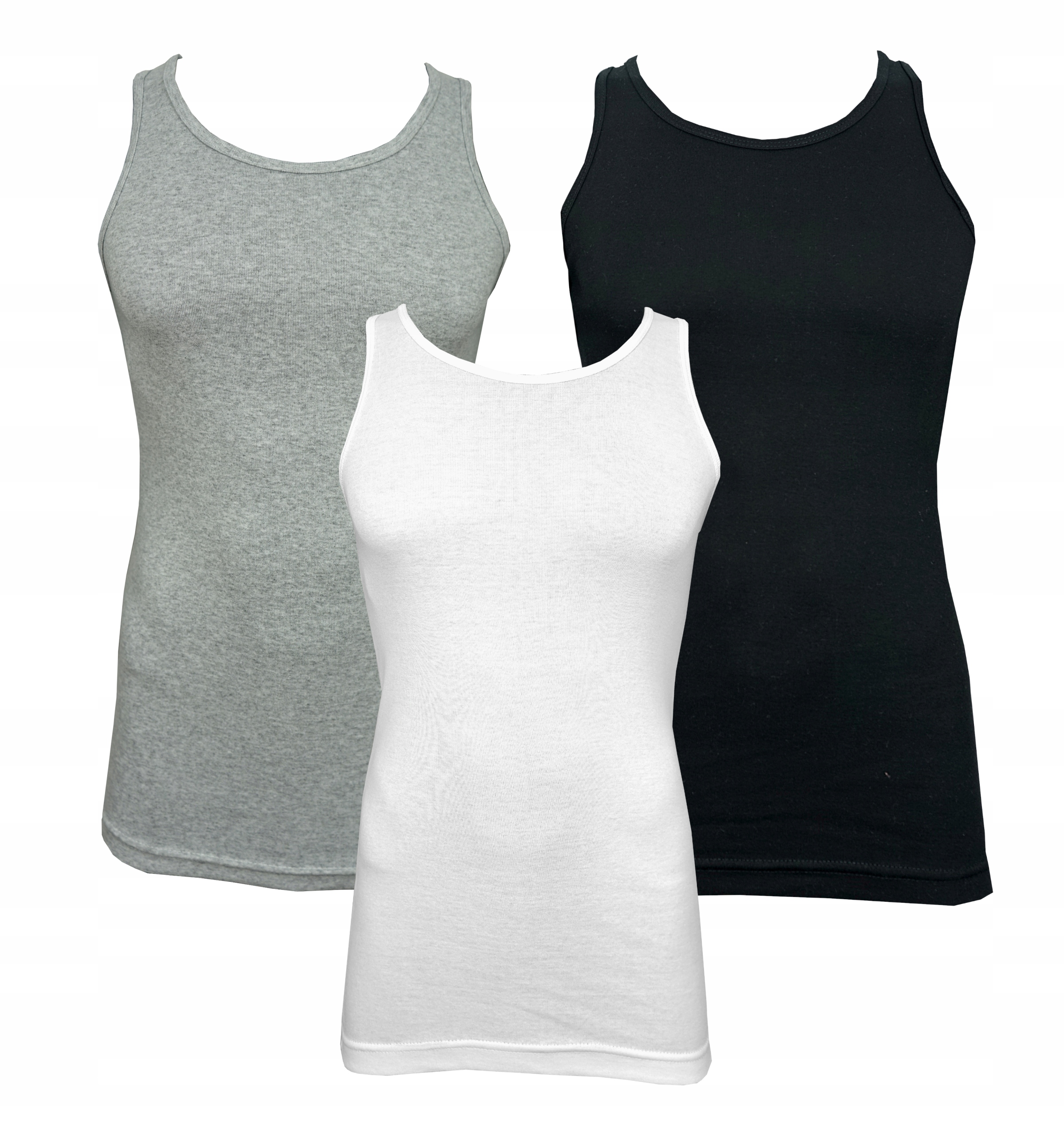 3-PAK PODKOSZULKA MĘSKA POLSKA RAMIĄCZ. BAWEŁNA XL Marka inna