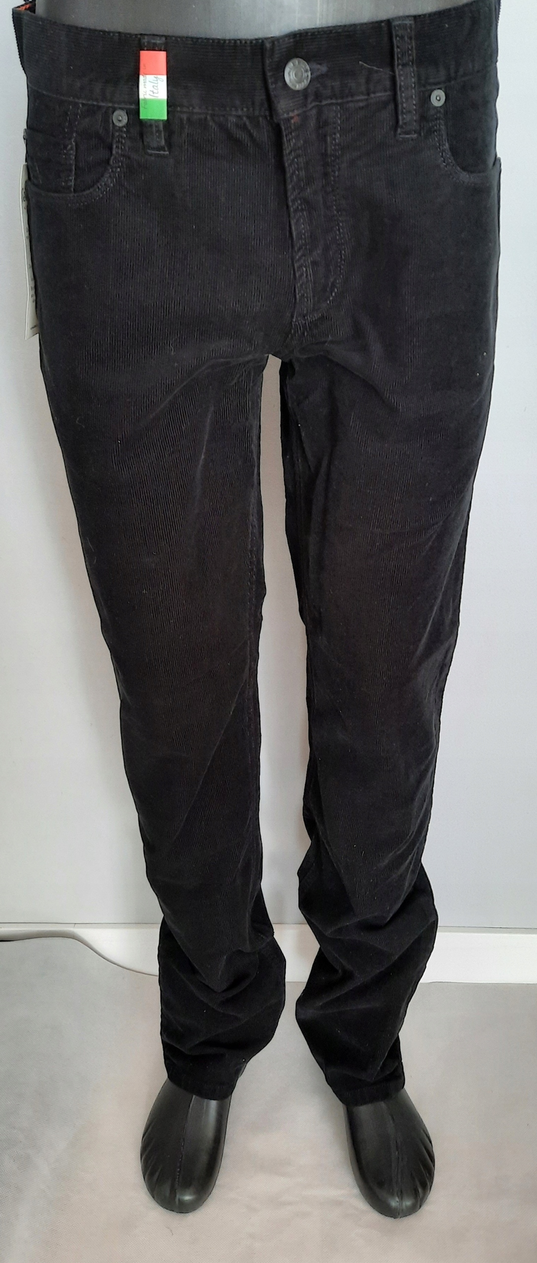 Pánské černé kalhoty Alberto W 32 L 34