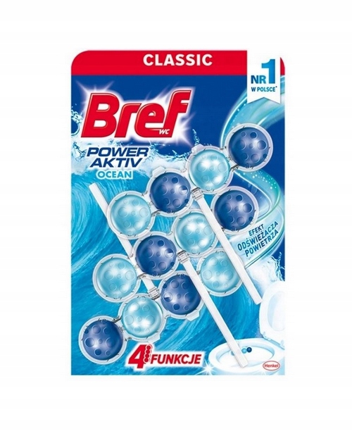 

Bref classic zawieszka do wc kulki Ocean 3x50g