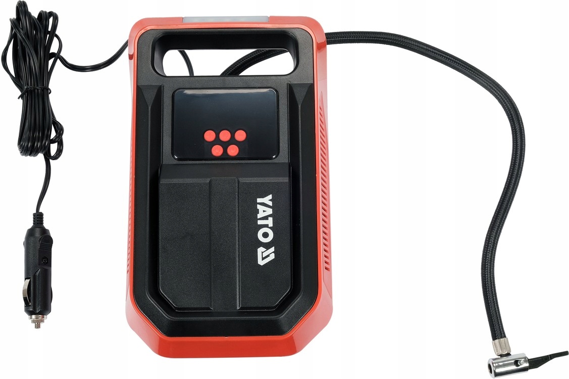 

Kompresor Samochodowy Z Wyświetlaczem LCD 12V Yato