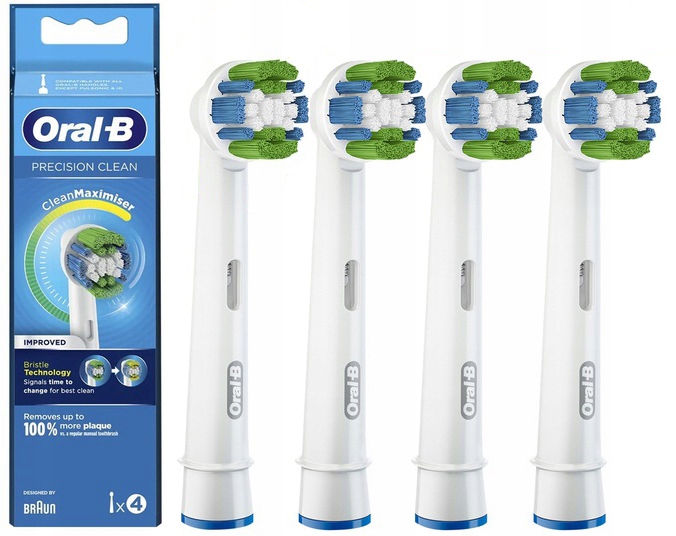 

4x Końcówka Braun Oral-b Precision Clean Maximizer