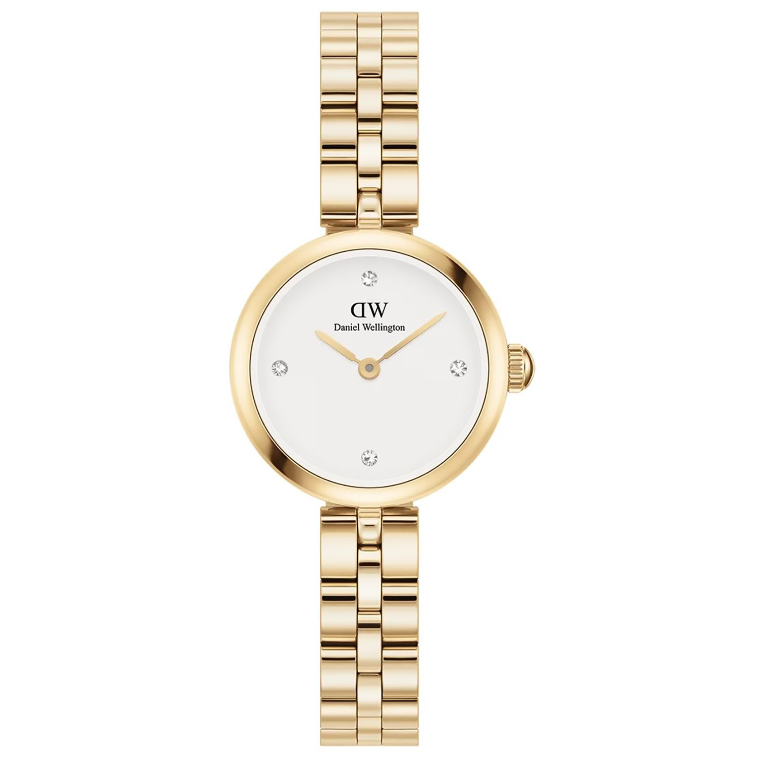 Dámské hodinky Daniel Wellington DW00100715 Zirkony zlaté