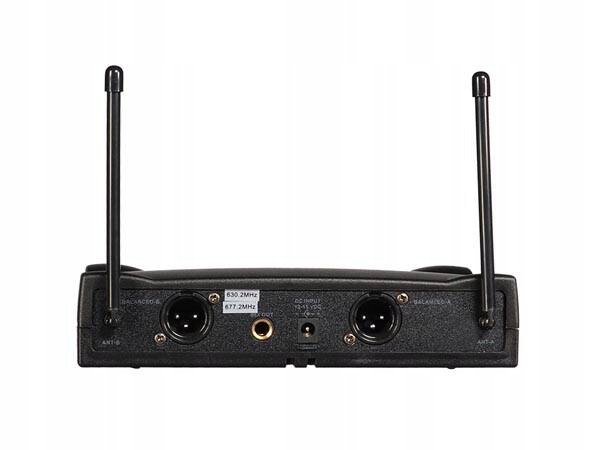 Mikrofon bezprzewodowy 2 kanałowy UHF Marka HQ-Power