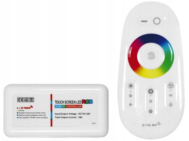 Monacor CU-100RGB 3-kanálový diodový ovladač