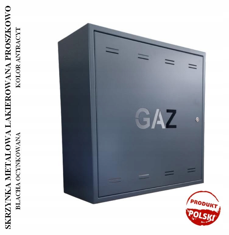 

Szafka Skrzynka Gazowa Zawór 60x60x25 Antracyt