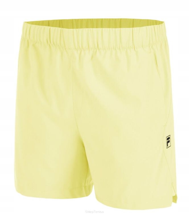 Spodenki tenisowe Fila Shorts Zayn żółte XL