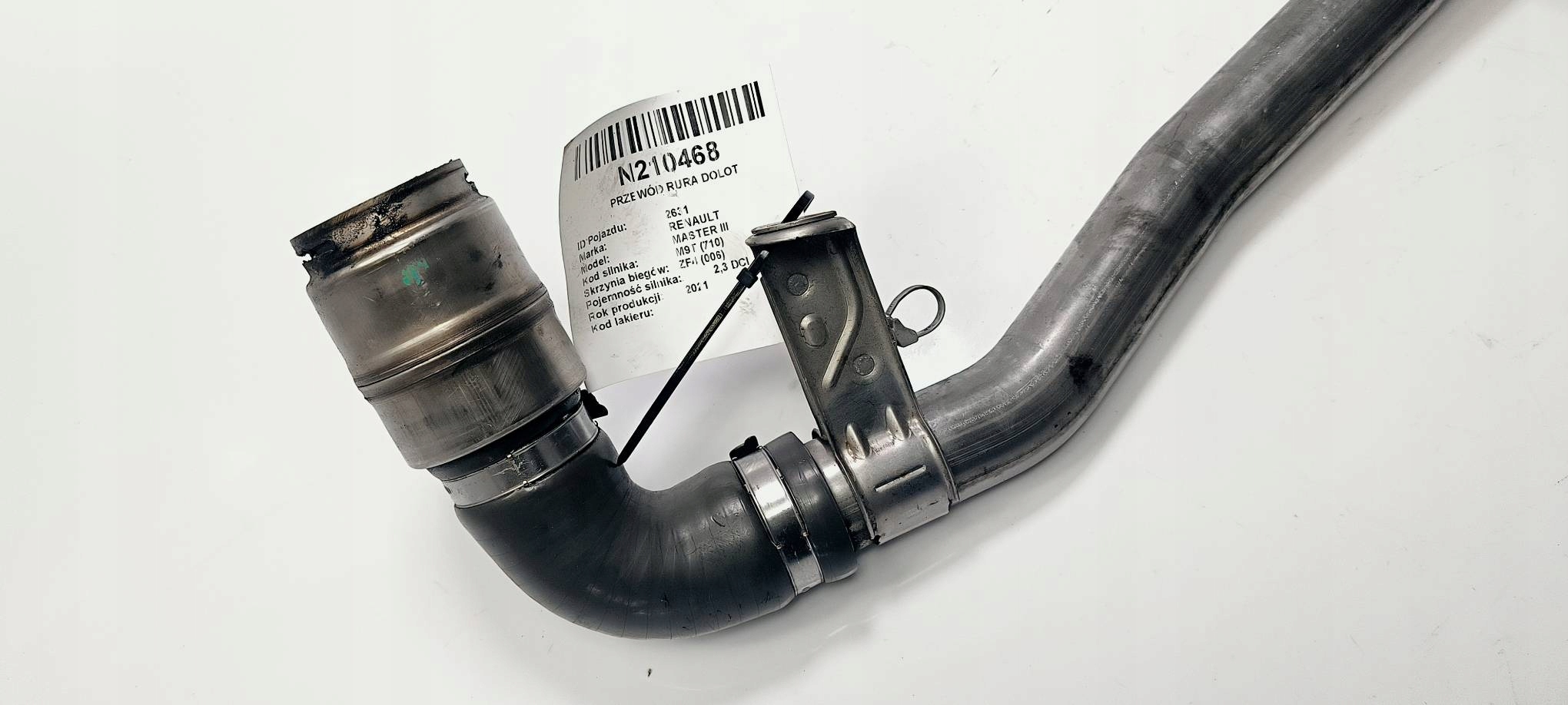 wiring pipe tube of the intercooler MANC60116 RENAULT MASTER III