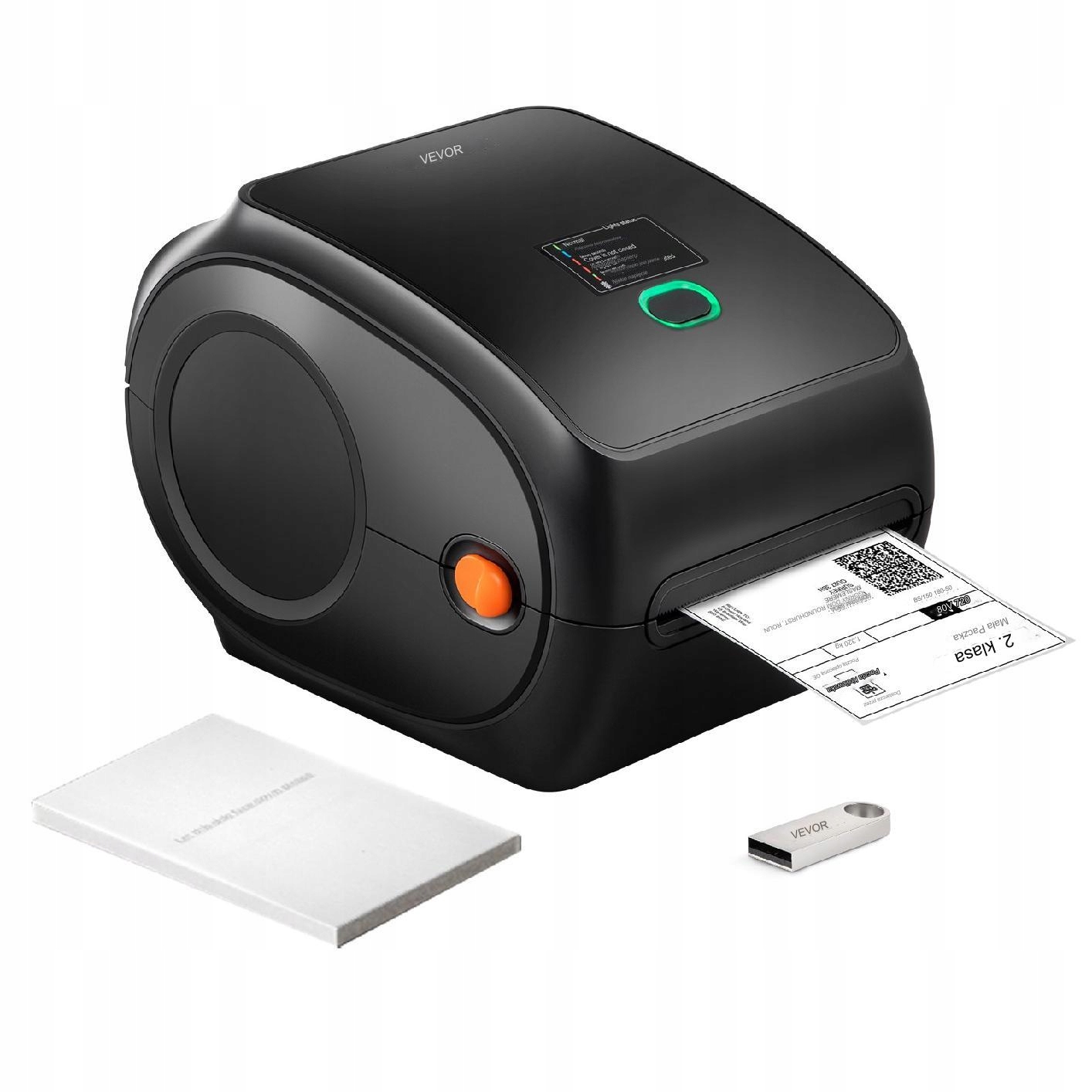 Drukarka do etykiet termicznych 4x6 300DPI Bluetooth USB