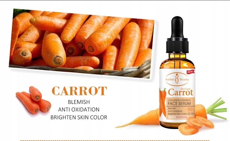 Serum marchewkowe do twarzy 30 ML