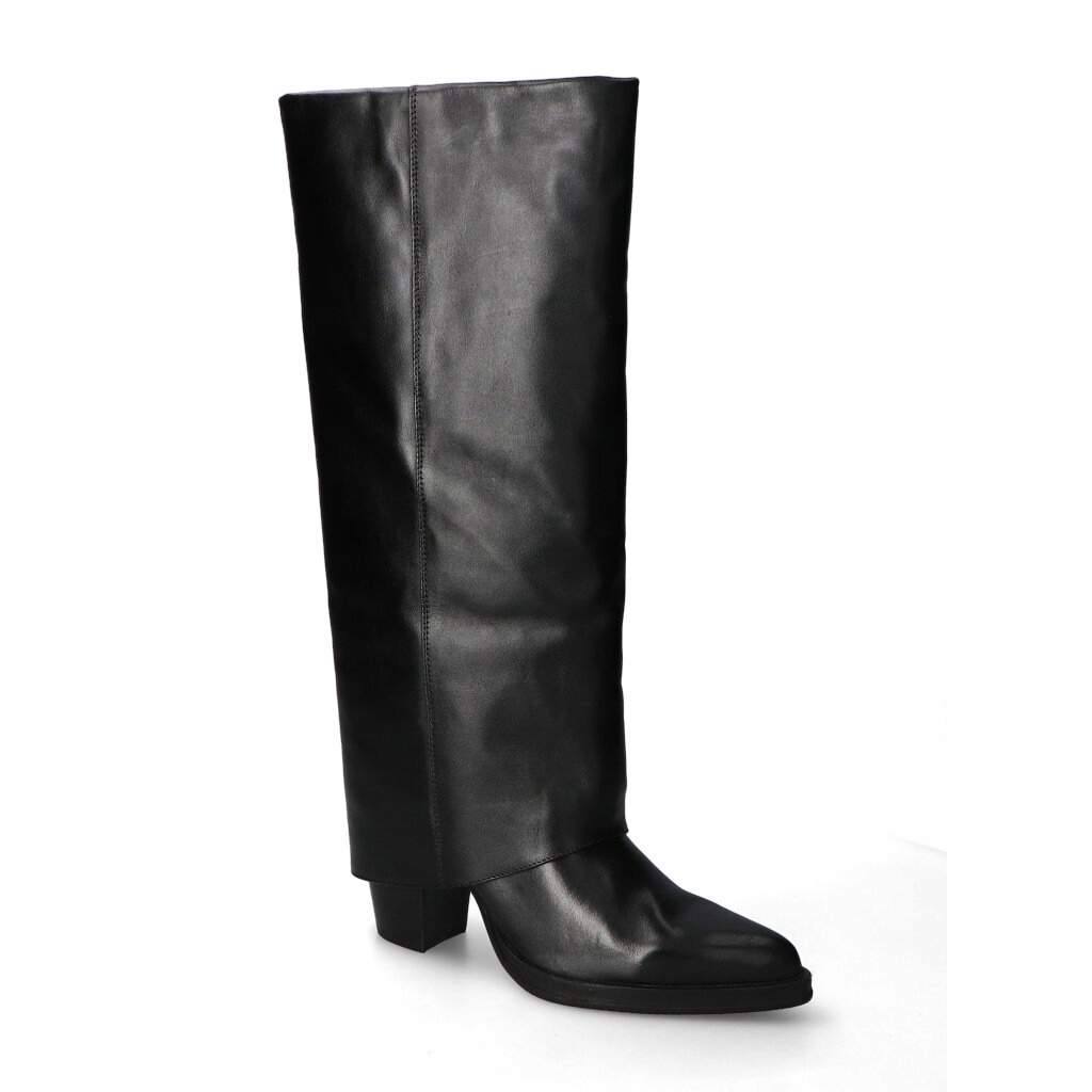 Kozačky Lukbut 2887/100 Černé lico 40