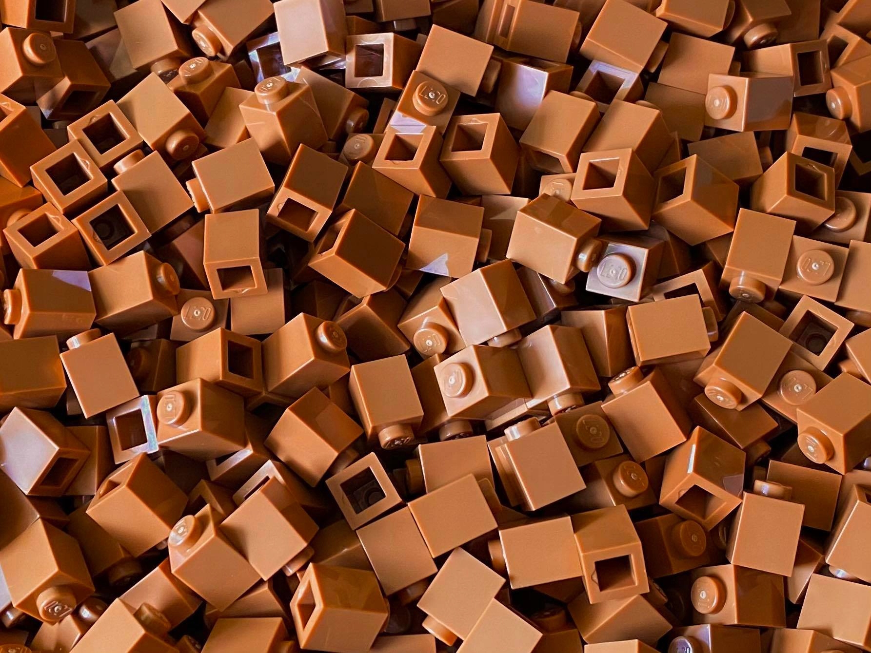 

Lego 3005 brick 1x1 Medium Nougat 40 szt Nowe