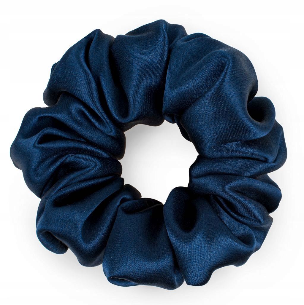 

Silk Love Jedwabna gumka do włosów Granat