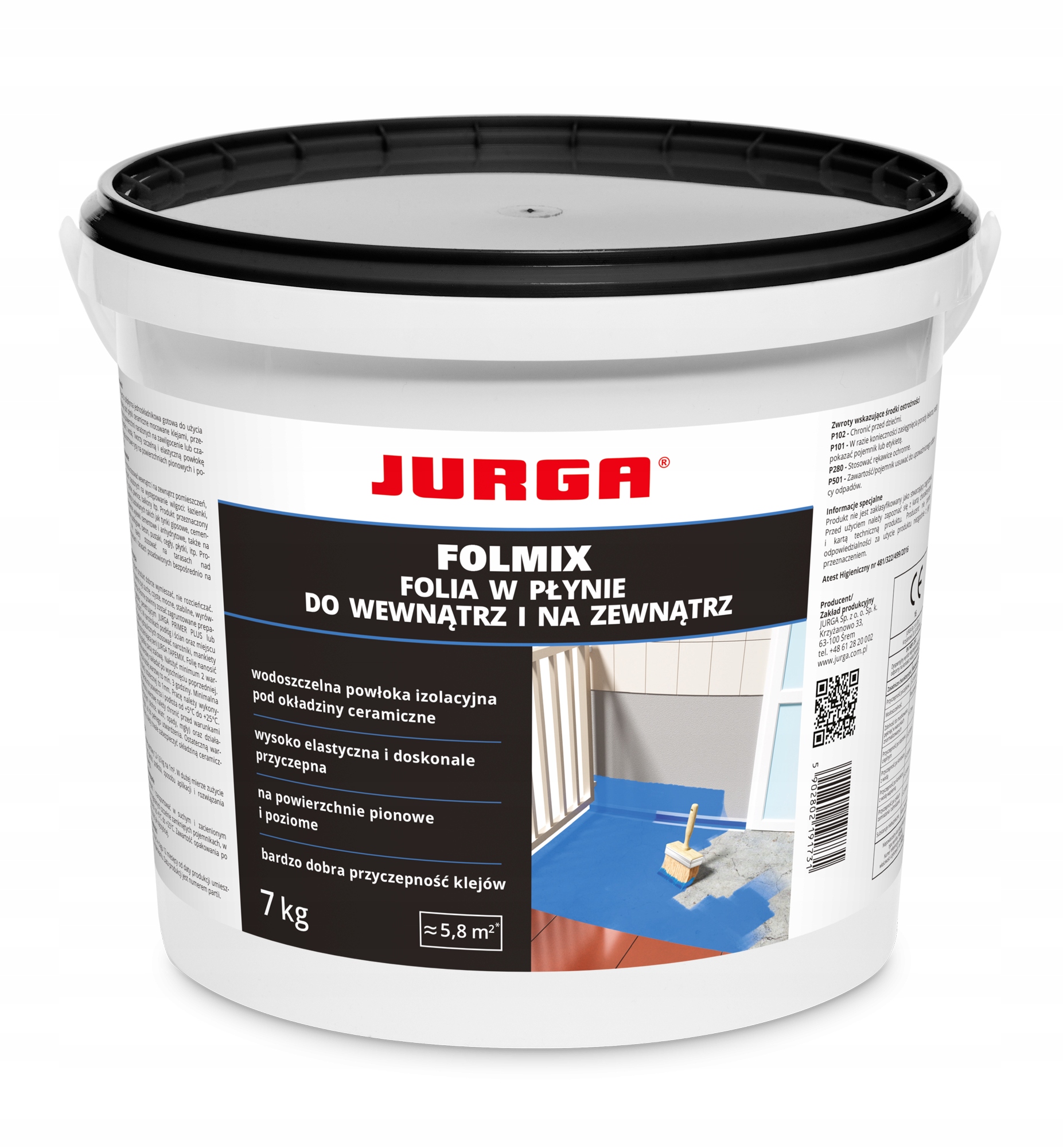 

Jurga Folia W Płynie Hydroizolacja Łazienki 7KG