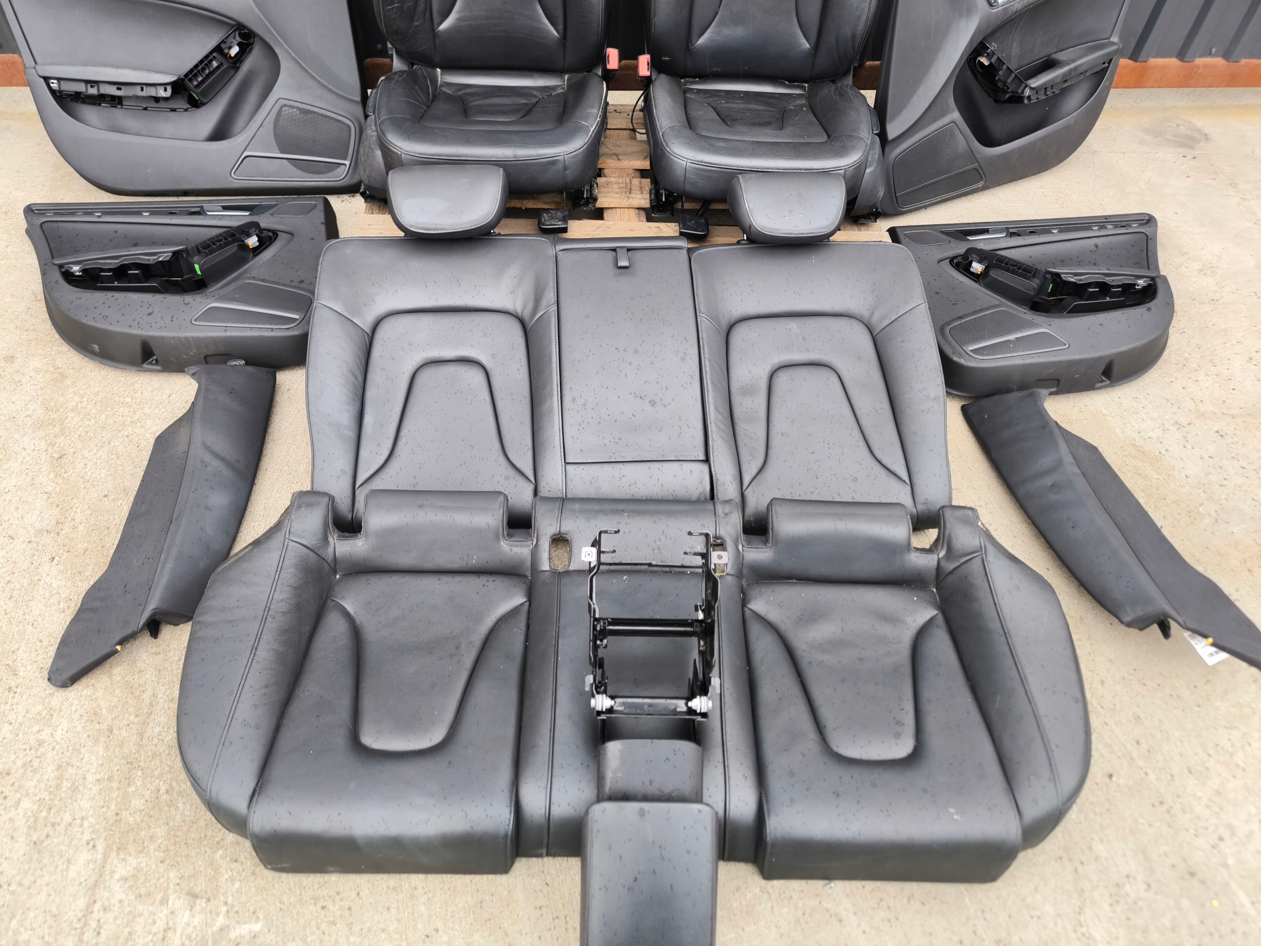 Sitz Sitze AUDI A5 8T SPORTBACK Leder KOMPLET ohne GRZANIA !!!