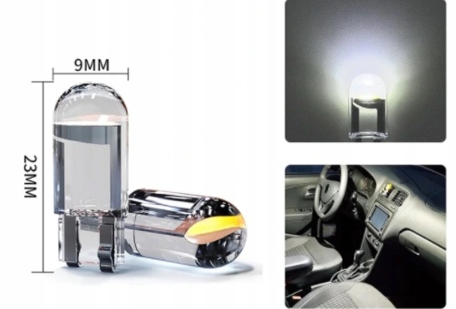 2X T10 HPC 360 sferyczna W5W LED ŻARÓWKA ŻARÓWKI Model 02645