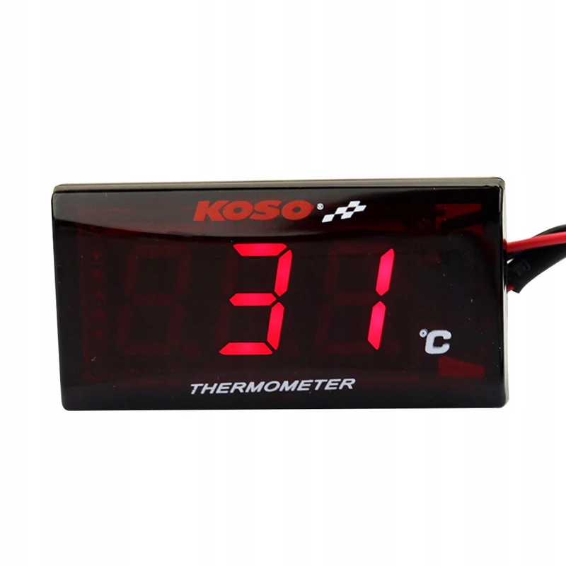 WSKAZNIK TEMPERATURY TERMOMETR MOTOCYKL LCD KOSO Part number KOSO