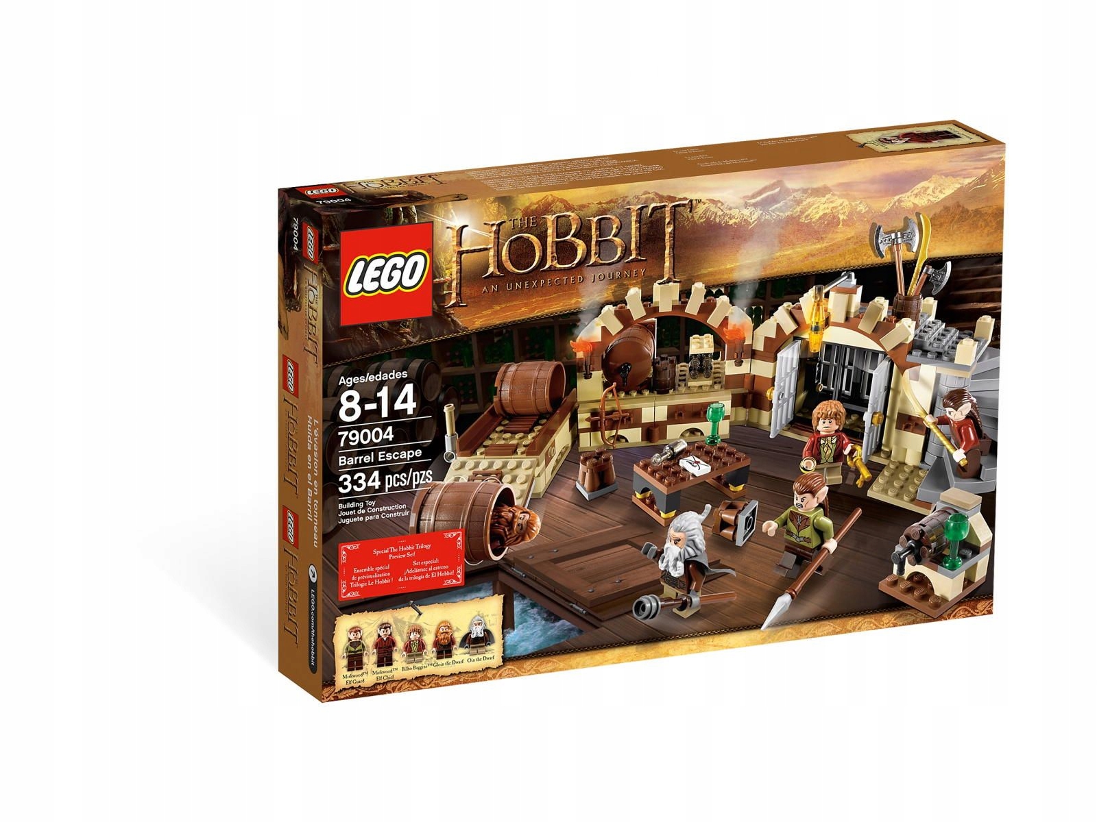 Klocki Lego Hobbit Barrel Escape L-79004