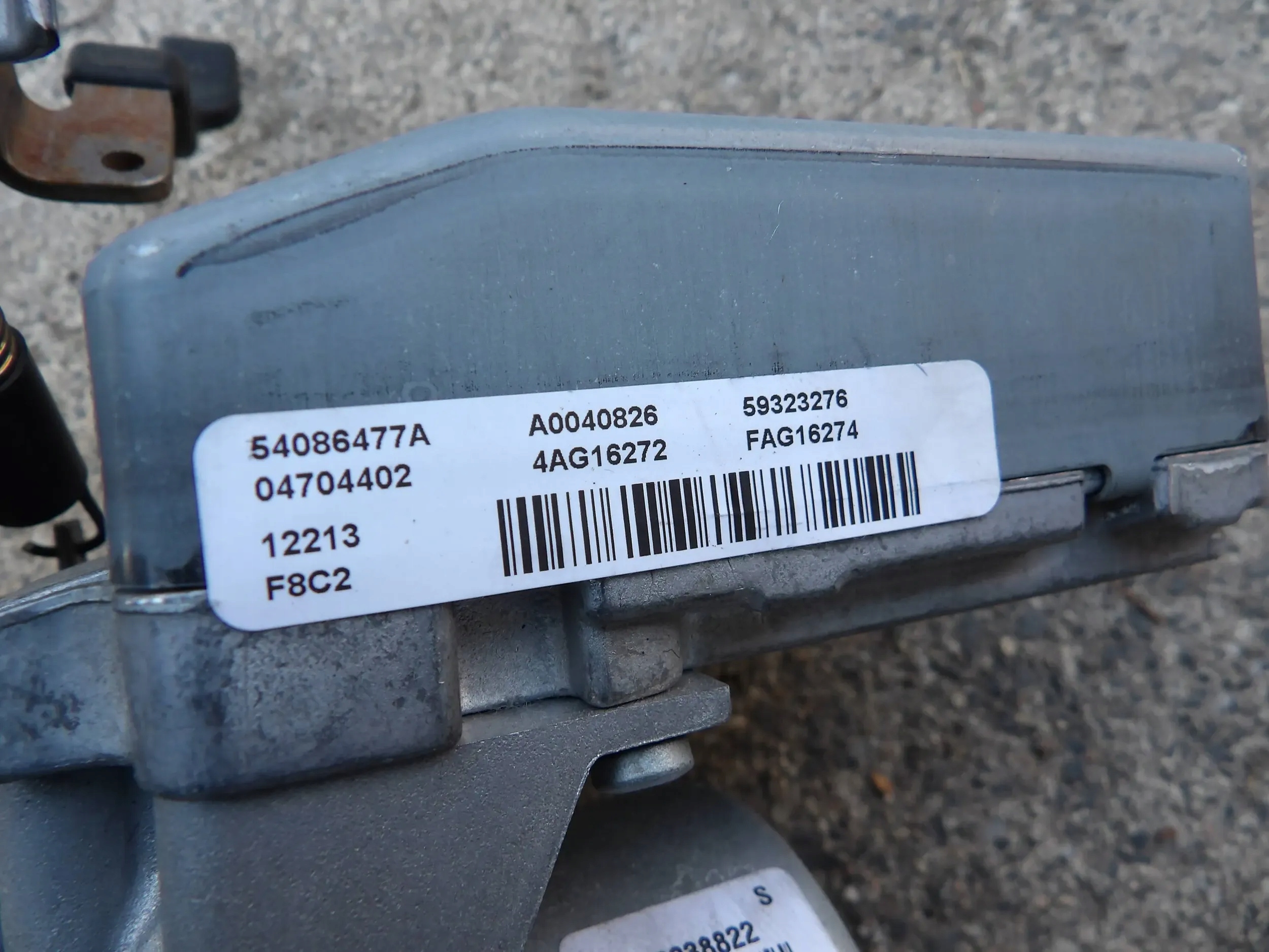 FORD FIESTA MK7 2013 LIFT steering wheel rod control electrics