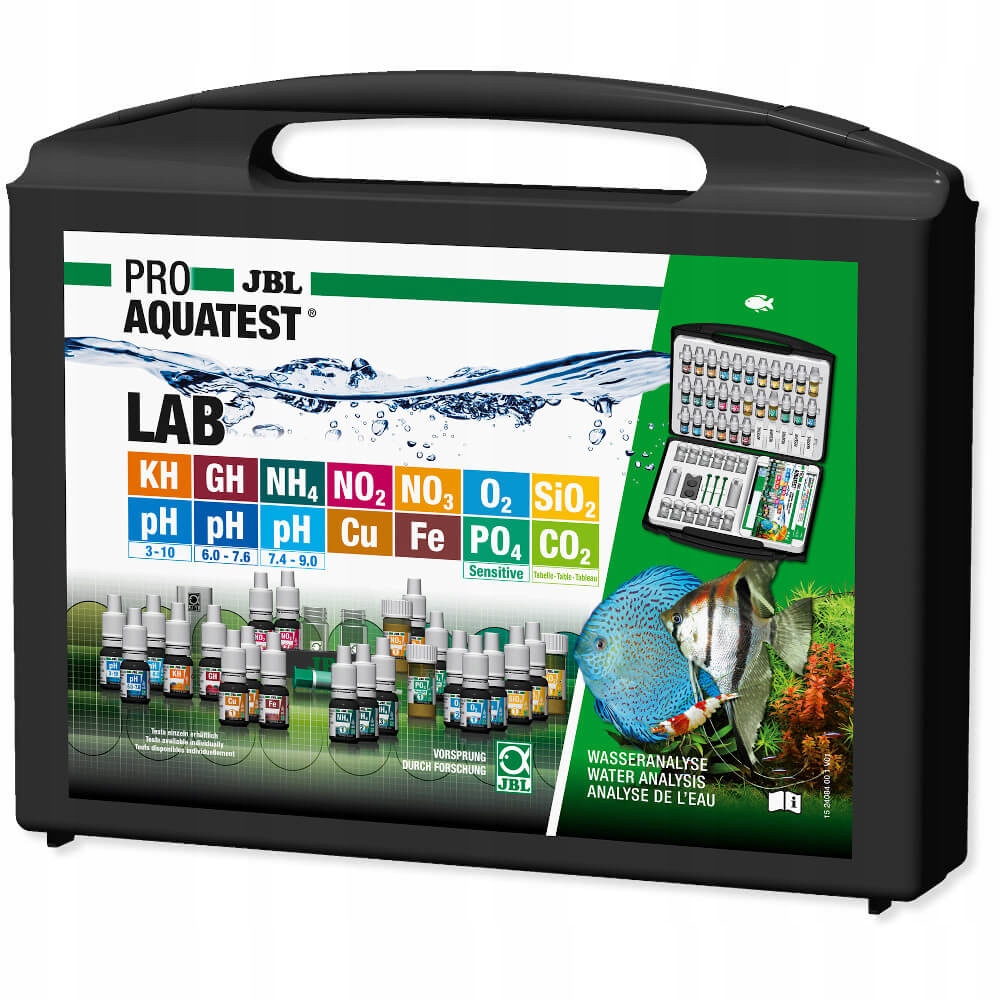 Jbl ProAquatest Lab 14x test walizka testy do akwarium słodkowodnego