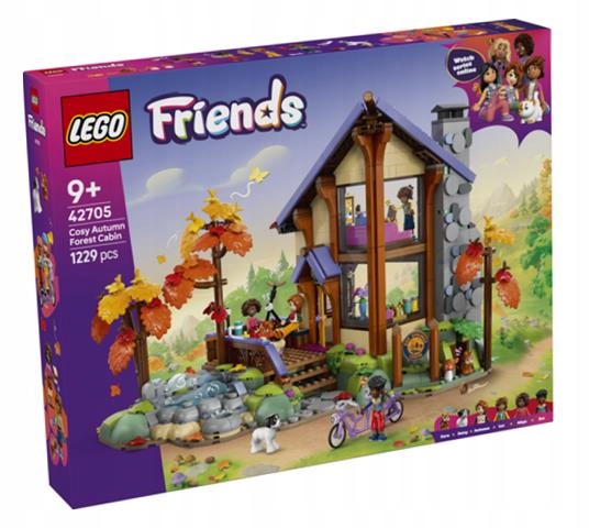 Lego(r) Friends 42705 Lesní Chata Na Podzim
