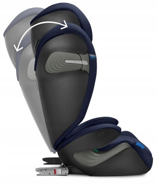 Fotelik Cybex Solution S2 i-Fix 100-150cm GRANAT Sposób montażu ISOFIX samochodowy pas bezpieczeństwa
