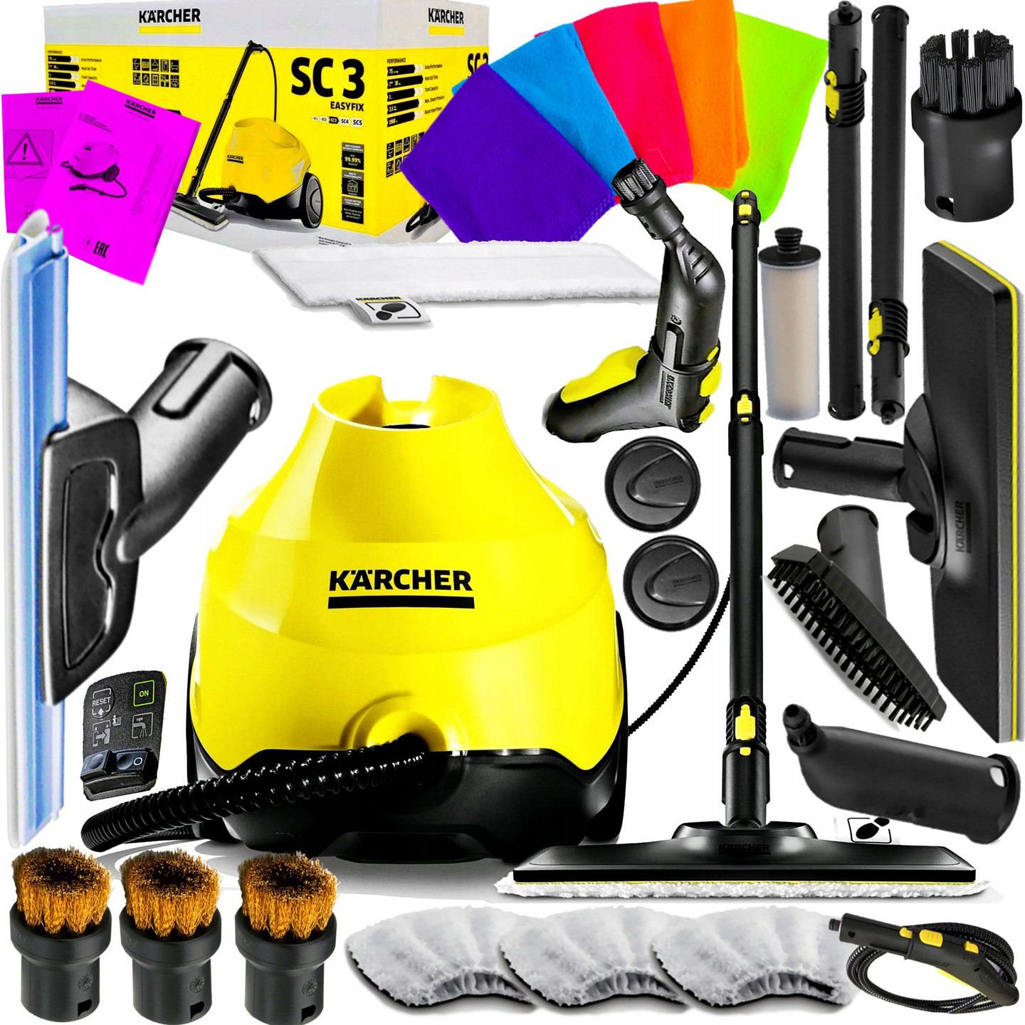 

Karcher SC3 Parownica Mop Myjka Parowa Platinum XL