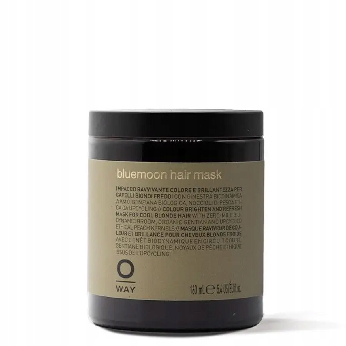 OWay Bluemoon Hair Mask neutralizující žluté tóny maska 160 ml