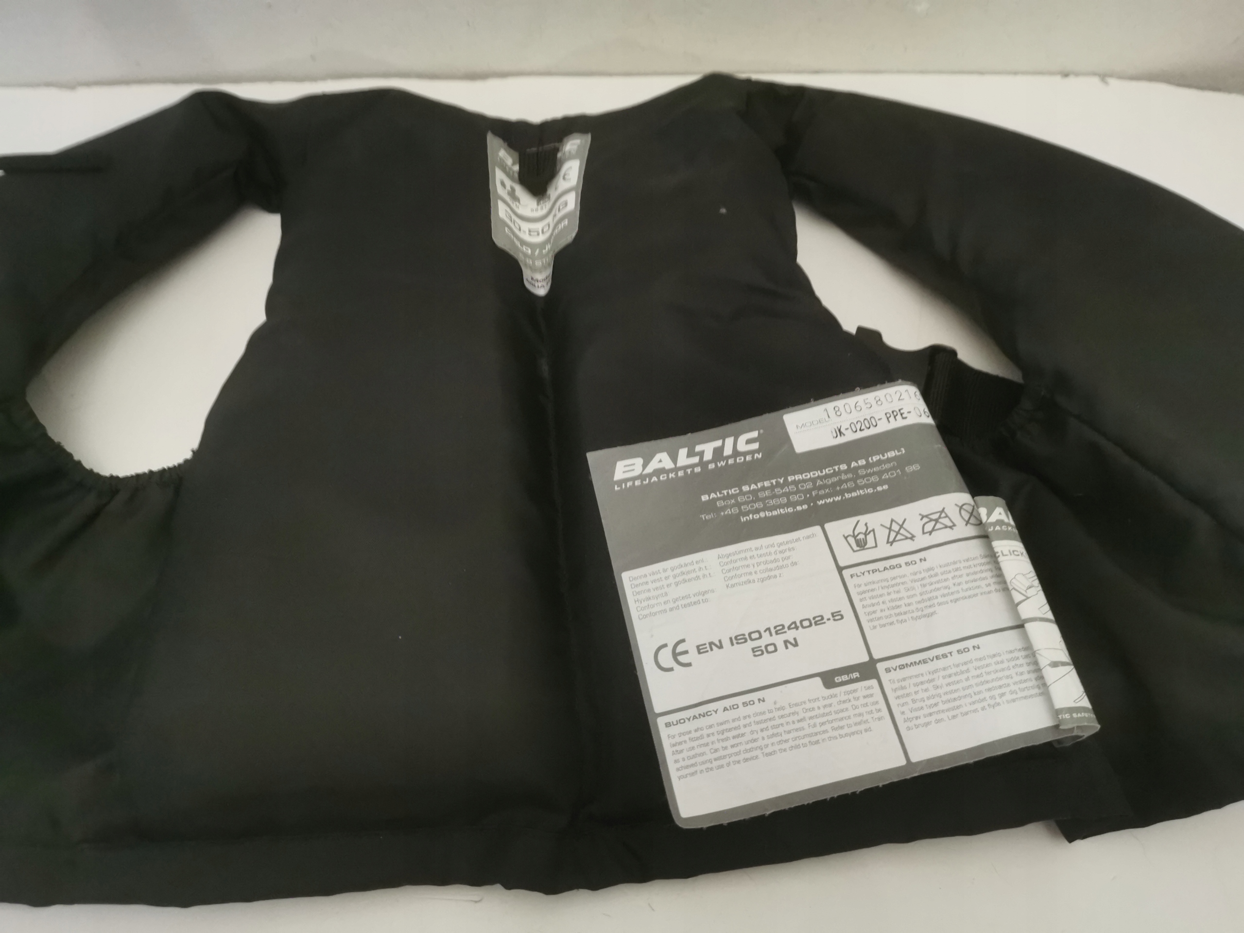 KAPOK KAMIZELKA RATUNKOWA OD 30-50 KG BALTIC Marka inna