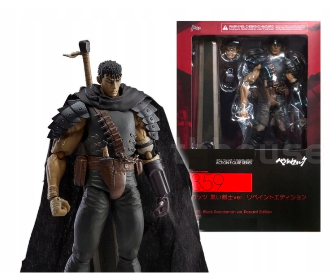 Guts Black Swordsman Berserk pohyblivá figurka 17 cm
