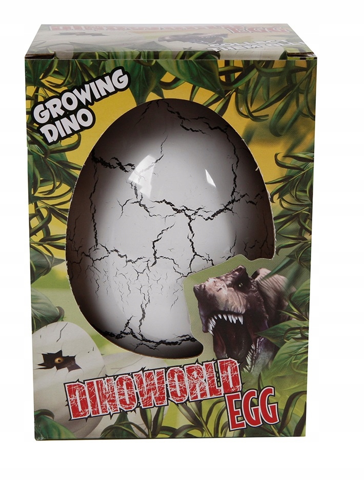 

Dinozaur Figurka W Jajku 11CM Wykluwający Się