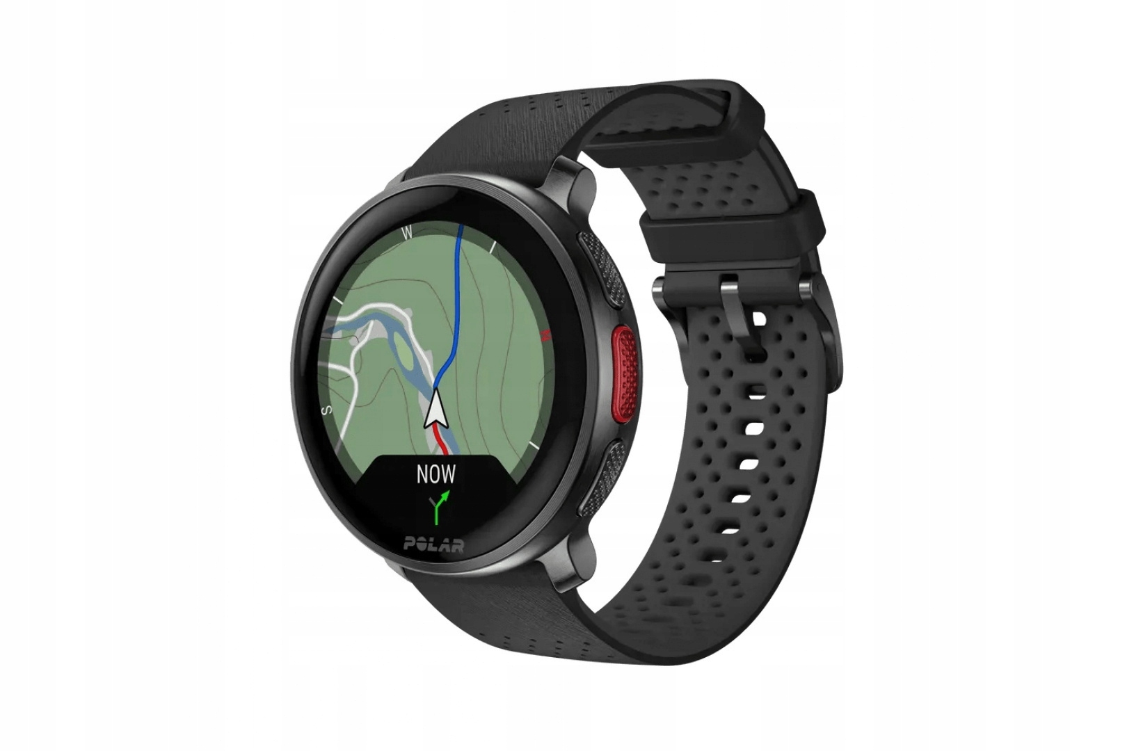 Zegarek Sportowy Smartwatch Vantage V3 Polar Czarno-czarny