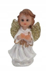 FIGURKA ANIOŁKA . Wysokość 5,50 cm .