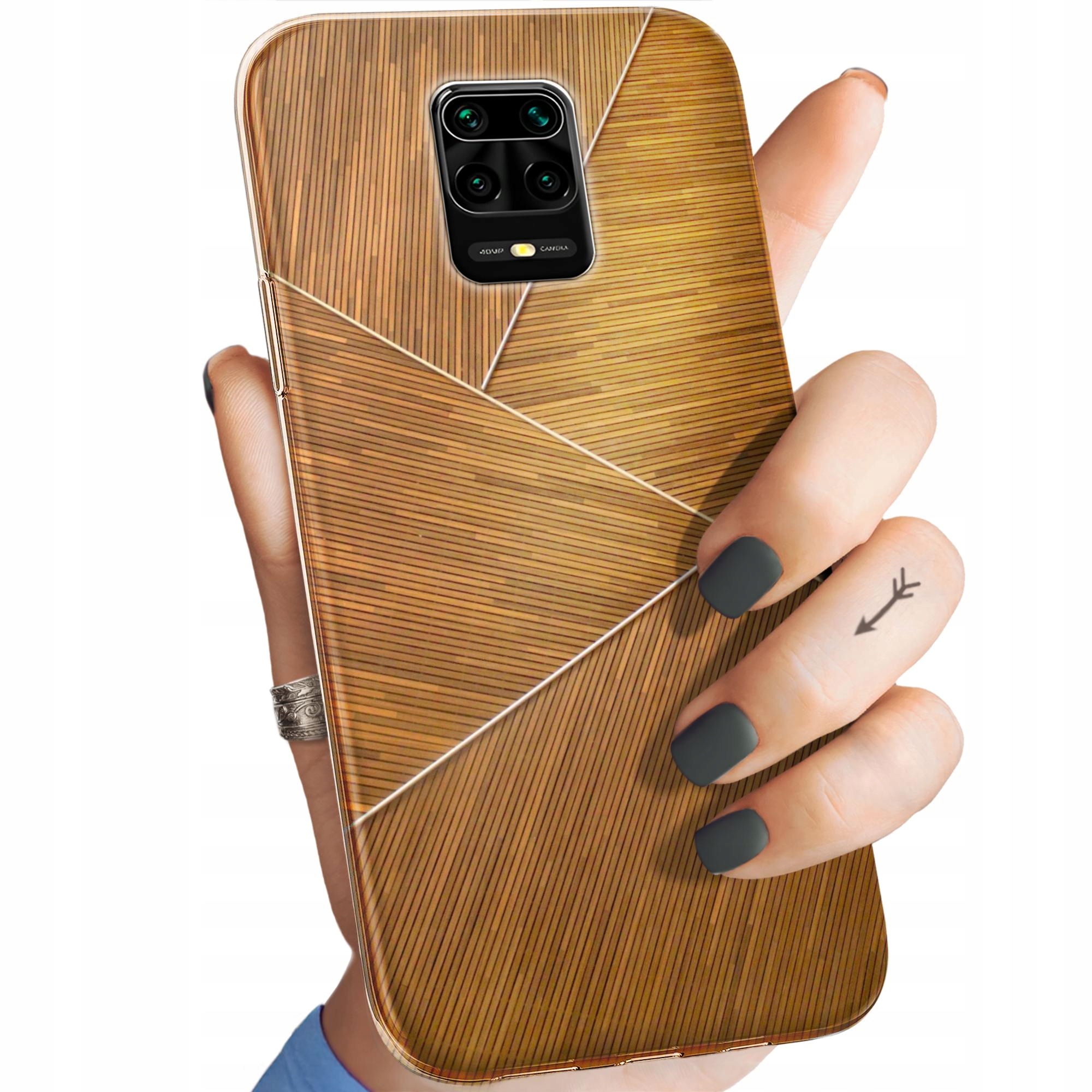 Etui Do Xiaomi Redmi Note 9 Pro 9 Pro Max Note 9S Brązowe Brown