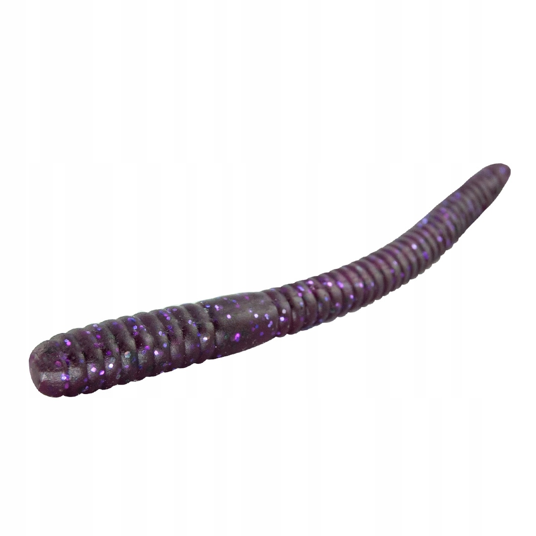 Guma Perch Professor Flying Worm 9cm 2g #02 Purple Pepper 5szt