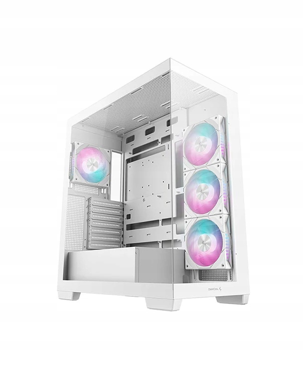 Deepcool skříň CG580 4F Atx 4x120mm Argb fans 2xUSB 3.0 panoramatic